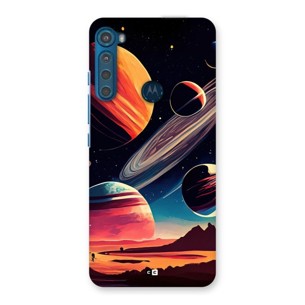 Space Planets Back Case for Motorola One Fusion Plus