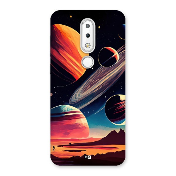 Space Planets Back Case for Nokia 6.1 Plus