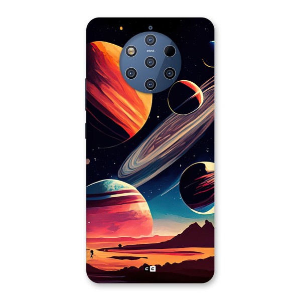 Space Planets Back Case for Nokia 9 PureView