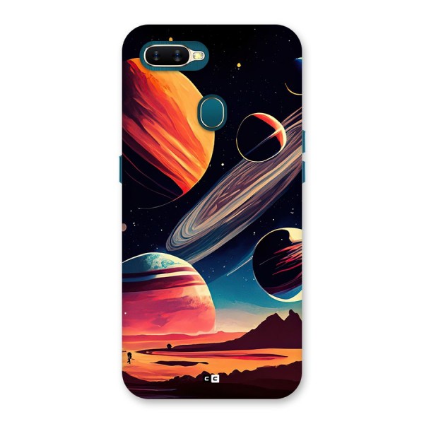 Space Planets Back Case for Oppo A12s