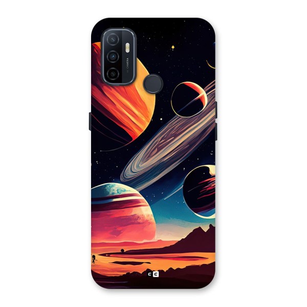 Space Planets Back Case for Oppo A53