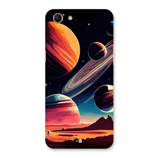 Space Planets Back Case for Oppo A83 (2018)