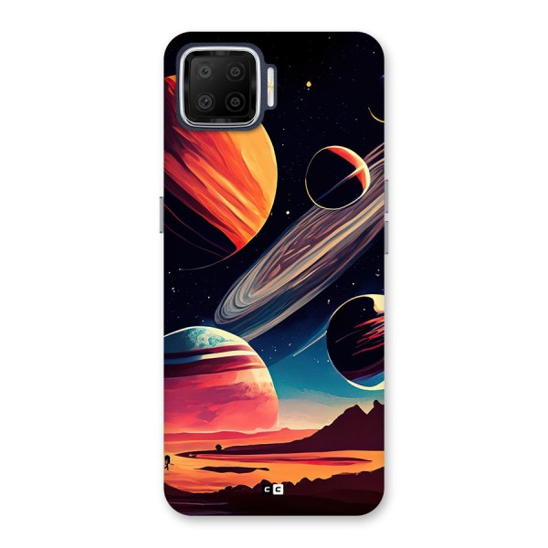 Space Planets Back Case for Oppo F17