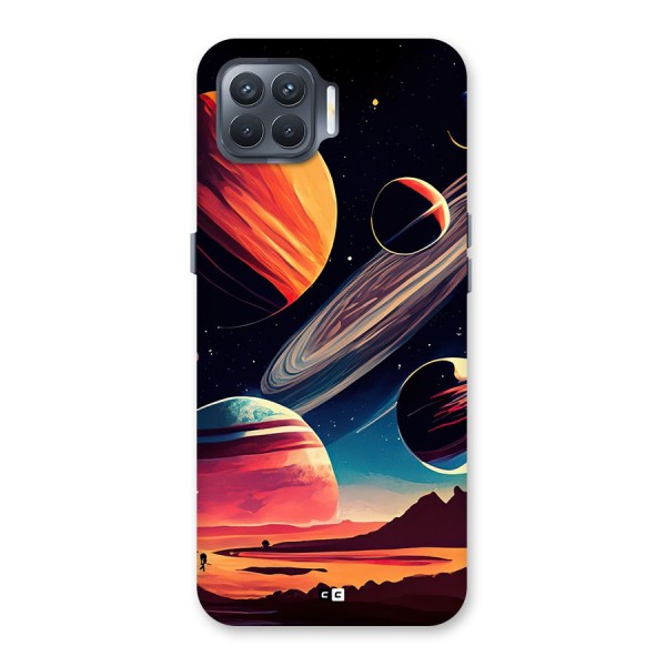 Space Planets Back Case for Oppo F17 Pro