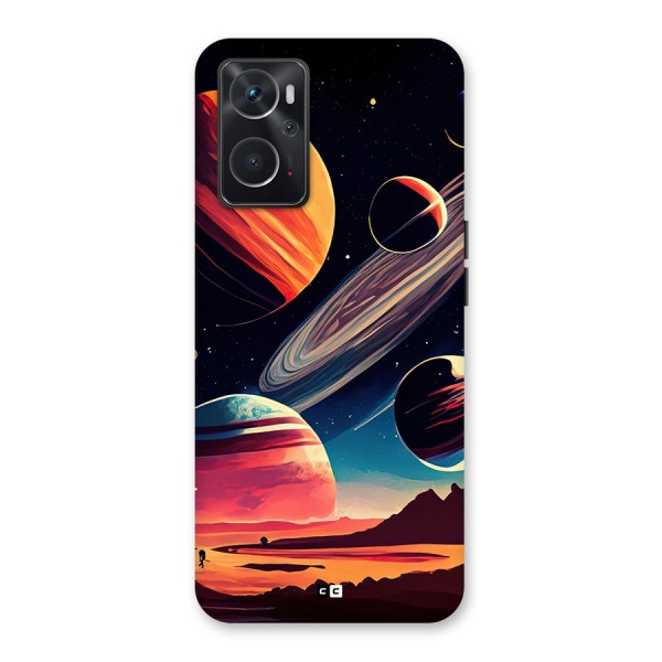 Space Planets Back Case for Oppo K10 4G