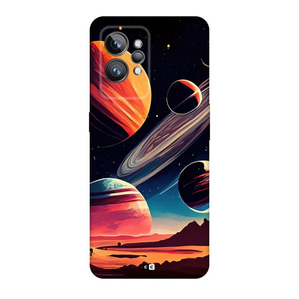 Space Planets Back Case for Realme GT2 Pro