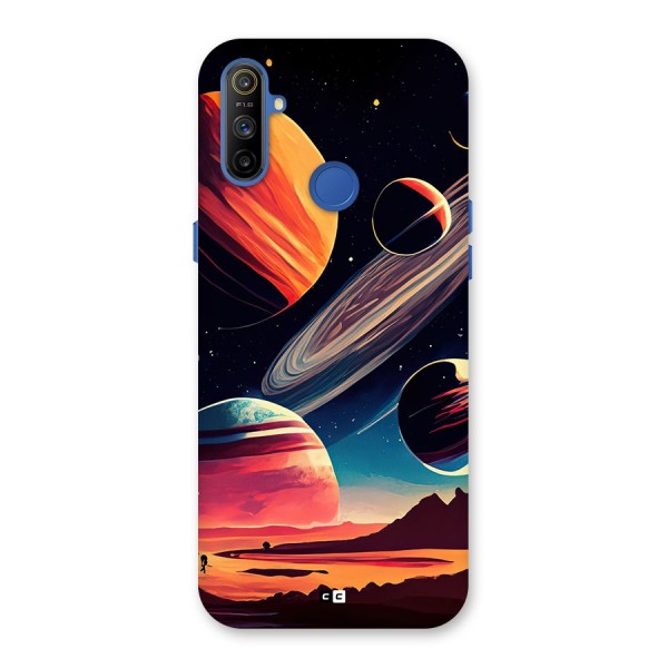 Space Planets Back Case for Realme Narzo 10A