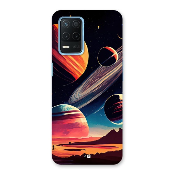 Space Planets Back Case for Realme Narzo 30 5G