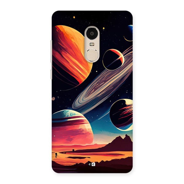 Space Planets Back Case for Redmi Note 4