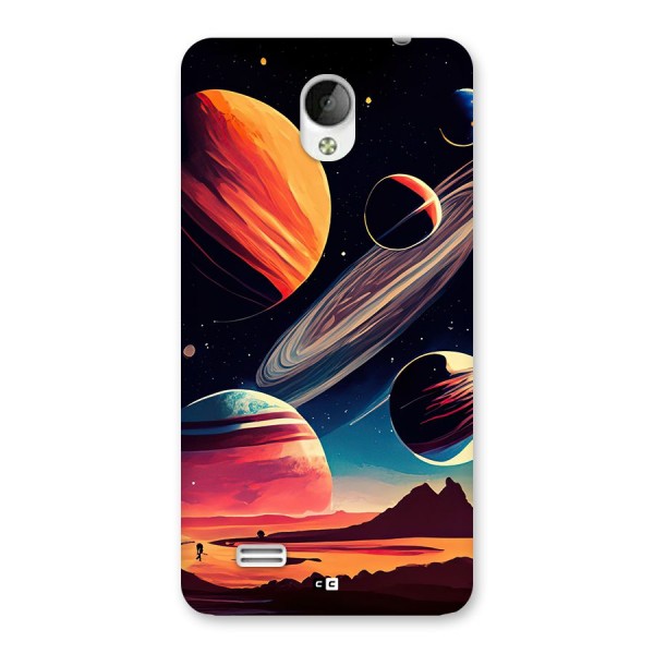 Space Planets Back Case for Vivo Y21