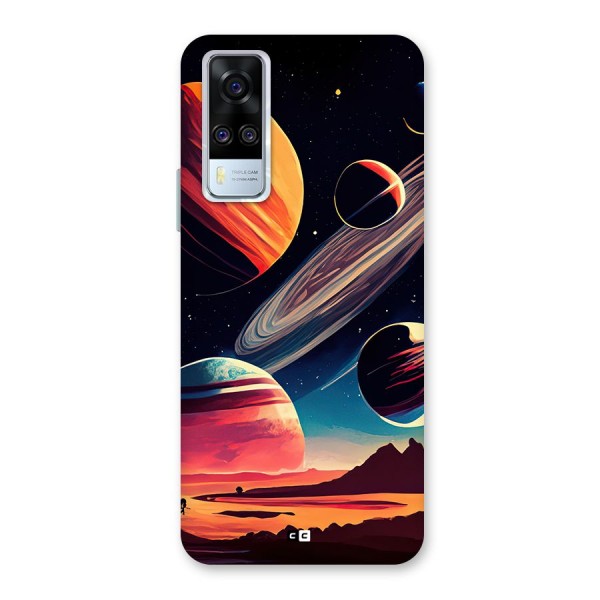 Space Planets Back Case for Vivo Y51A