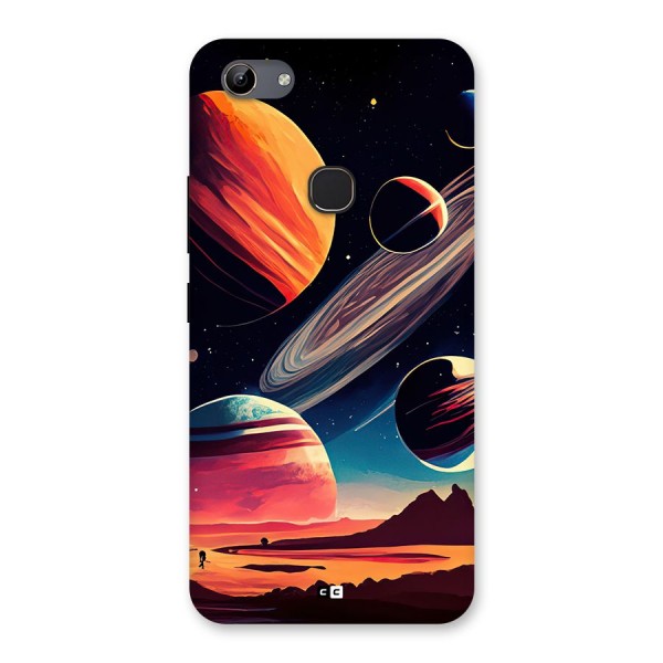 Space Planets Back Case for Vivo Y81