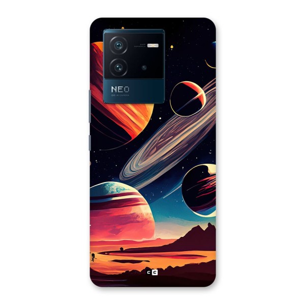 Space Planets Back Case for Vivo iQOO Neo 6 5G