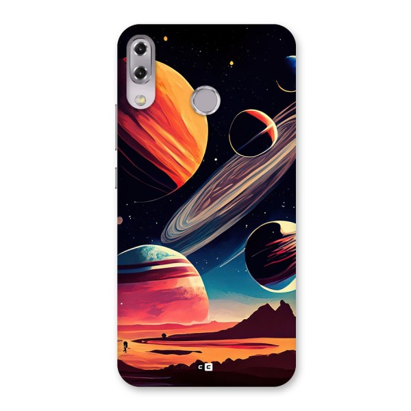 Space Planets Back Case for Zenfone 5Z