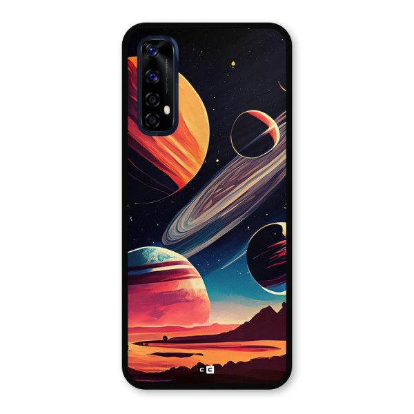 Space Planets Metal Back Case for Realme Narzo 20 Pro