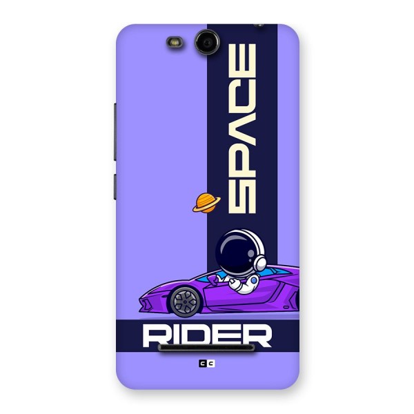 Space RIder Back Case for Canvas Juice 3 Q392