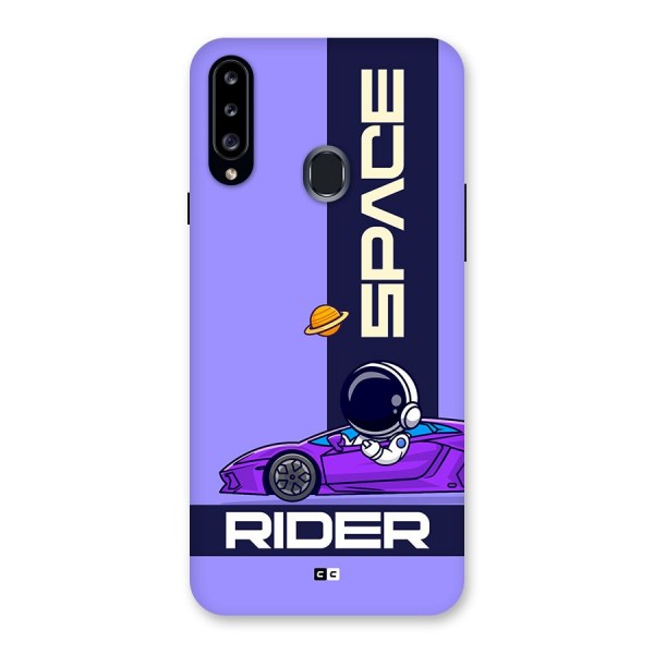 Space RIder Back Case for Galaxy A20s