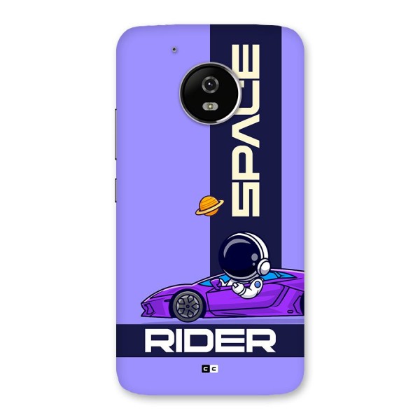 Space RIder Back Case for Moto G5