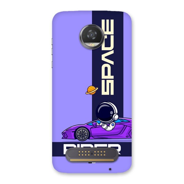 Space RIder Back Case for Moto Z2 Play