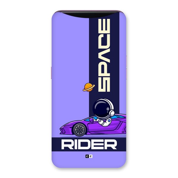 Space RIder Back Case for Oppo Find X