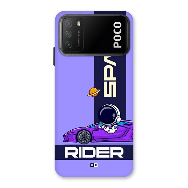 Space RIder Back Case for Poco M3