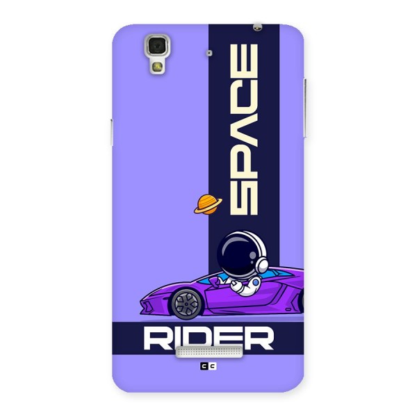 Space RIder Back Case for YU Yureka Plus