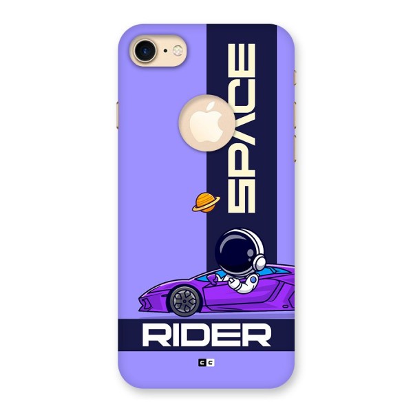 Space RIder Back Case for iPhone 8 Logo Cut