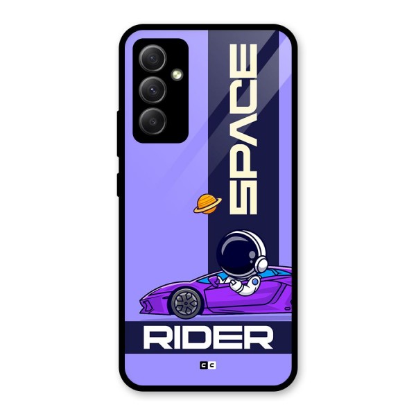 Space RIder Glass Back Case for Galaxy A34