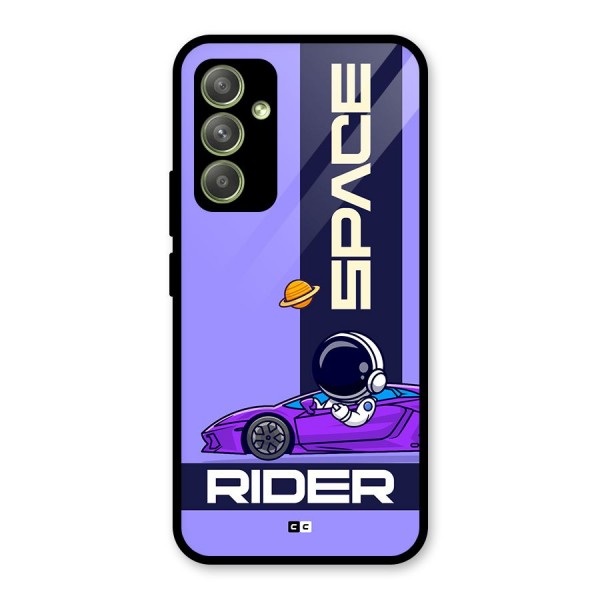 Space RIder Glass Back Case for Galaxy A54