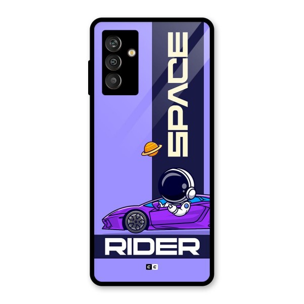 Space RIder Glass Back Case for Galaxy M13