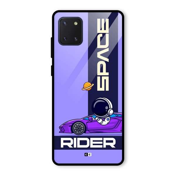 Space RIder Glass Back Case for Galaxy Note 10 Lite