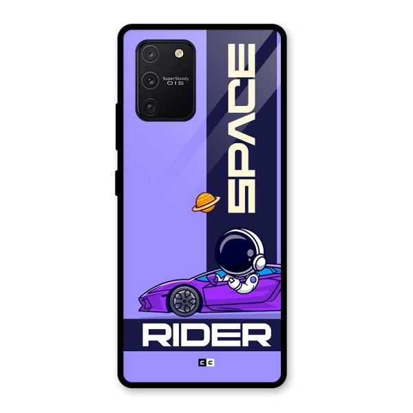 Space RIder Glass Back Case for Galaxy S10 Lite