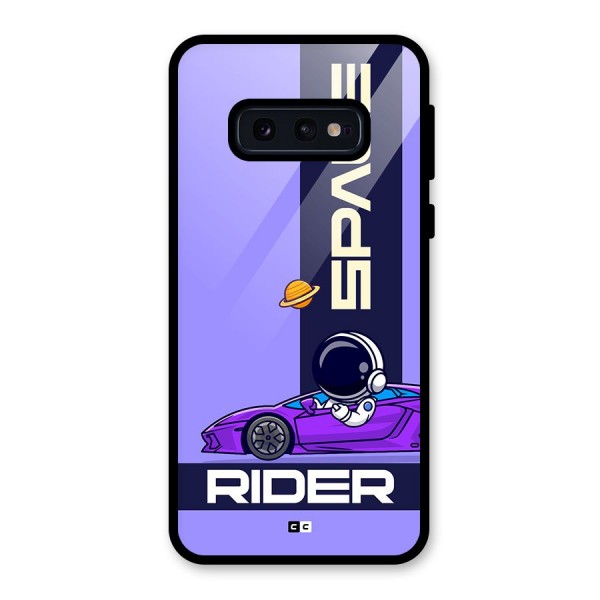 Space RIder Glass Back Case for Galaxy S10e