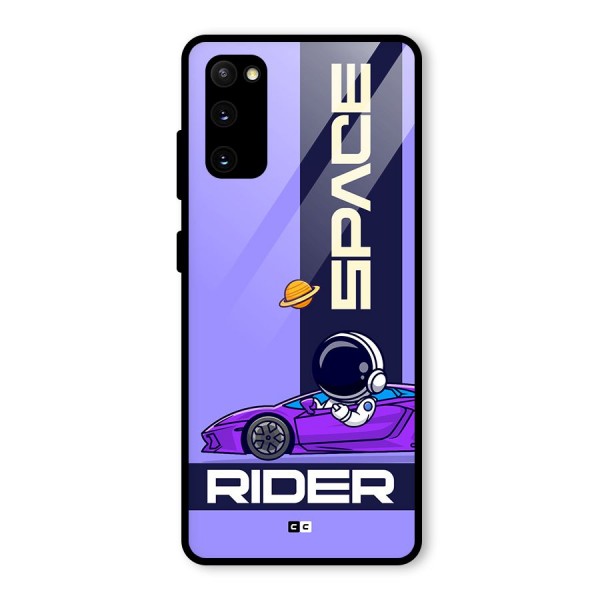 Space RIder Glass Back Case for Galaxy S20 FE 5G