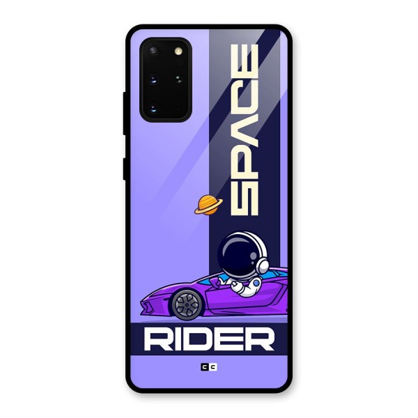 Space RIder Glass Back Case for Galaxy S20 Plus