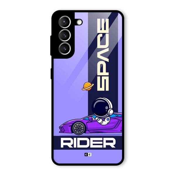 Space RIder Glass Back Case for Galaxy S21 5G