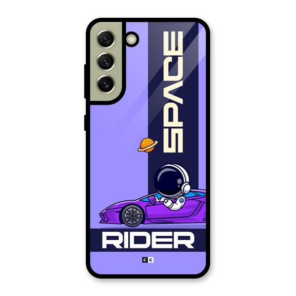 Space RIder Glass Back Case for Galaxy S21 FE 5G