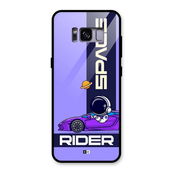 Space RIder Glass Back Case for Galaxy S8