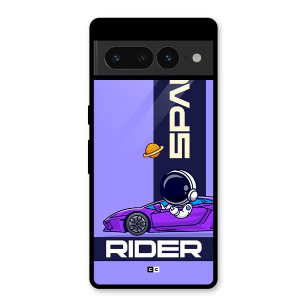 Space RIder Glass Back Case for Google Pixel 7 Pro