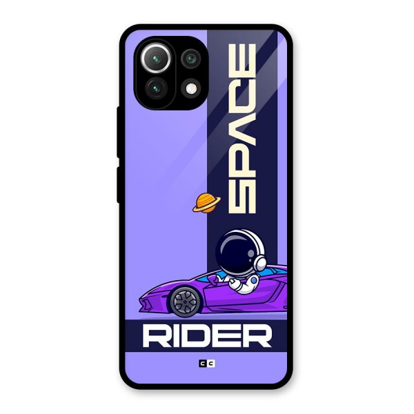 Space RIder Glass Back Case for Mi 11 Lite