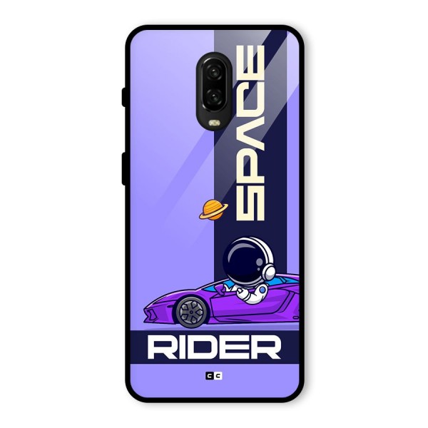 Space RIder Glass Back Case for OnePlus 6T