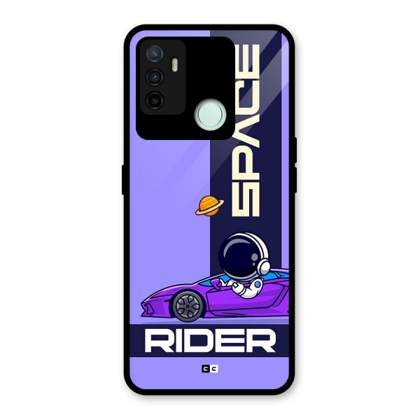 Space RIder Glass Back Case for Oppo A53