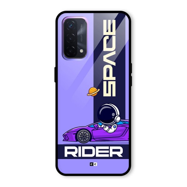 Space RIder Glass Back Case for Oppo A74 5G