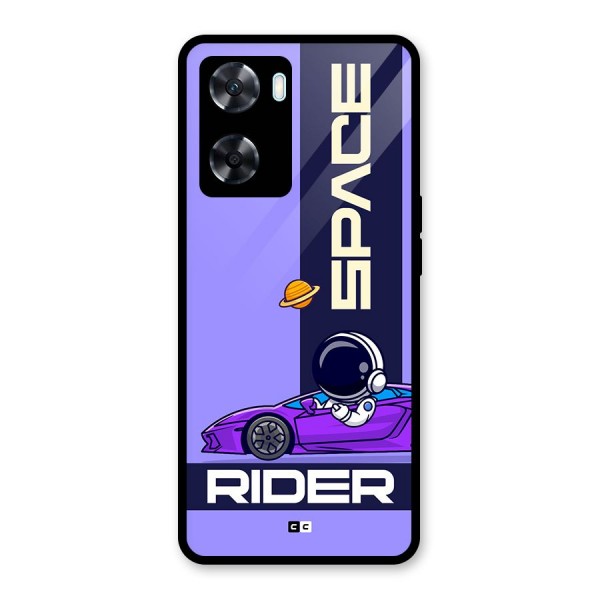 Space RIder Glass Back Case for Oppo A77