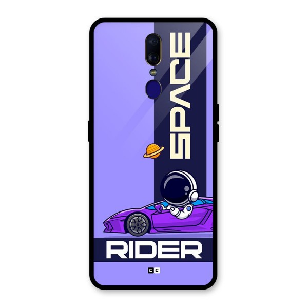 Space RIder Glass Back Case for Oppo F11