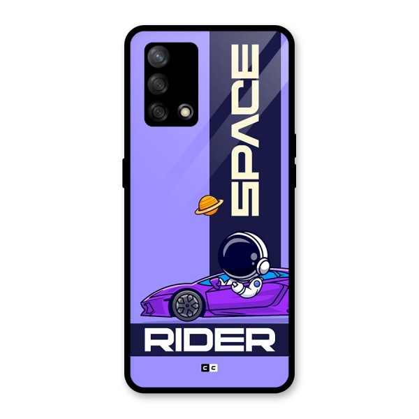 Space RIder Glass Back Case for Oppo F19