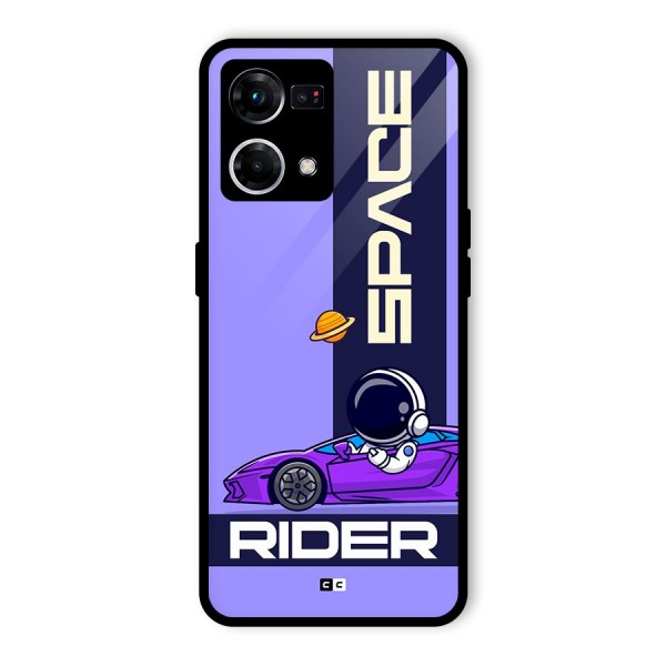 Space RIder Glass Back Case for Oppo F21s Pro 4G