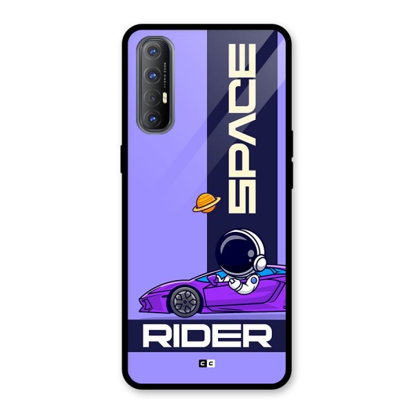 Space RIder Glass Back Case for Oppo Reno3 Pro