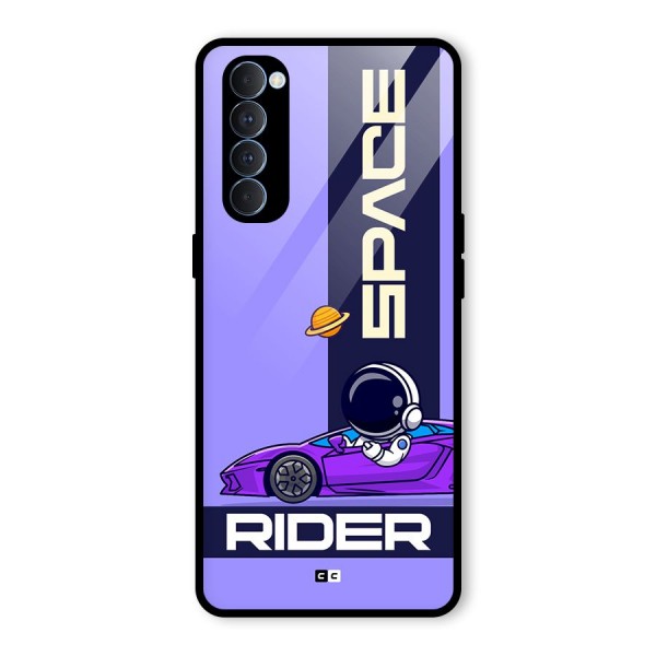 Space RIder Glass Back Case for Oppo Reno4 Pro