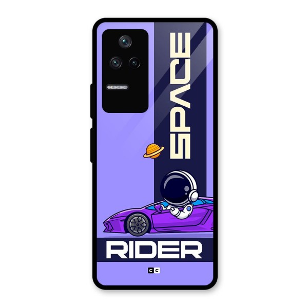 Space RIder Glass Back Case for Poco F4 5G